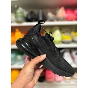 Nike Air Max 270 Women's Size 7 AH6789-006 Triple Black